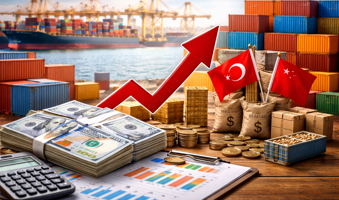 Türkiye’nin 2025 yılı dış ticaret verileri açıklandı. İhracat artış gösterirken,