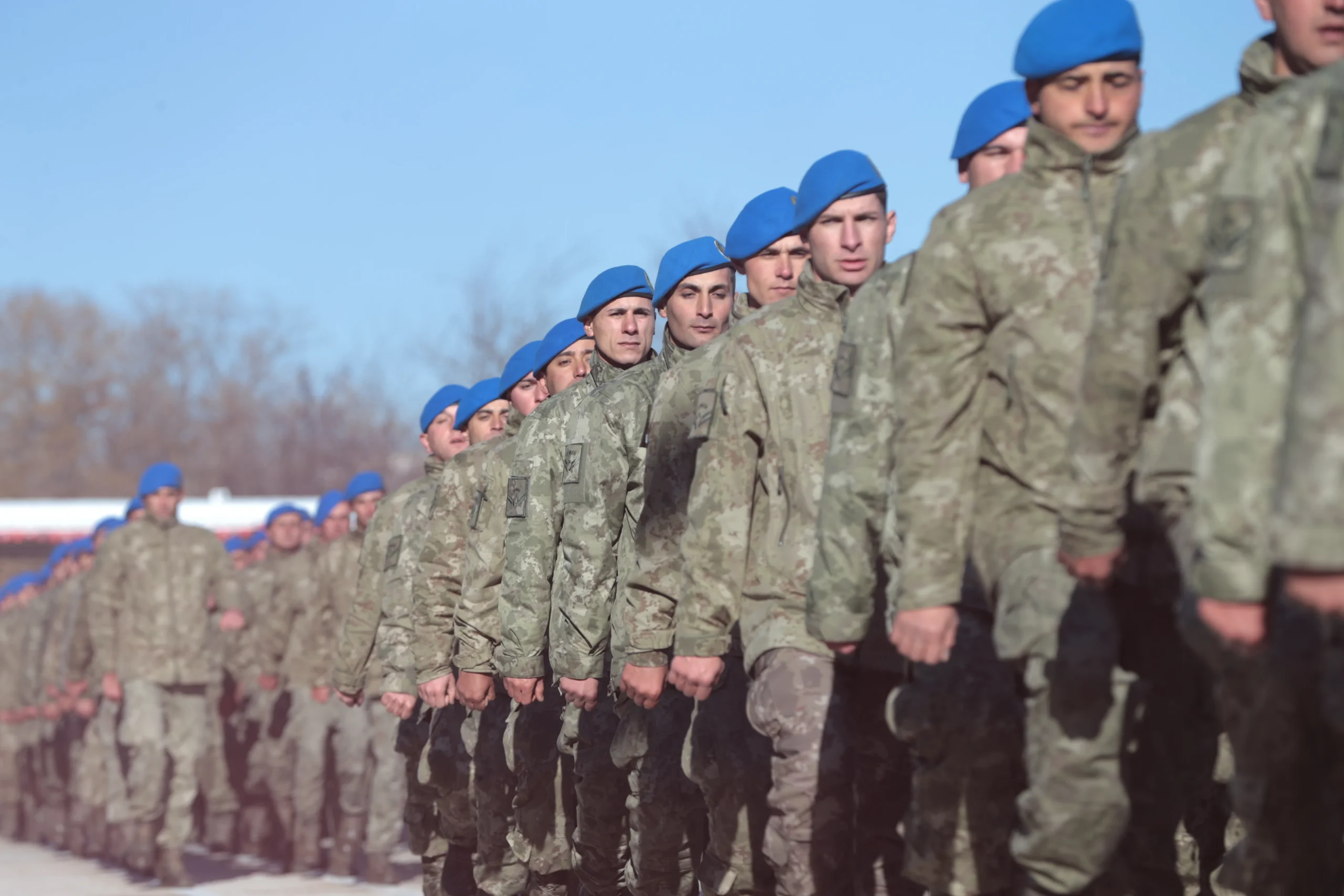 Isparta’da zorlu eğitim sürecini tamamlayan uzman erbaş ve sözleşmeli erler,