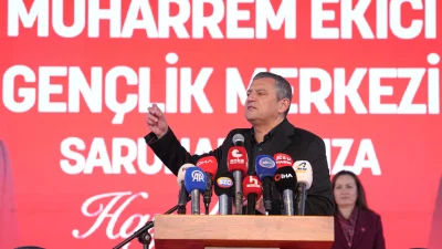 CHP Lideri Özgür Özel, Manisa’daki toplu açılış töreninde Türkiye'nin kutuplaşmadan