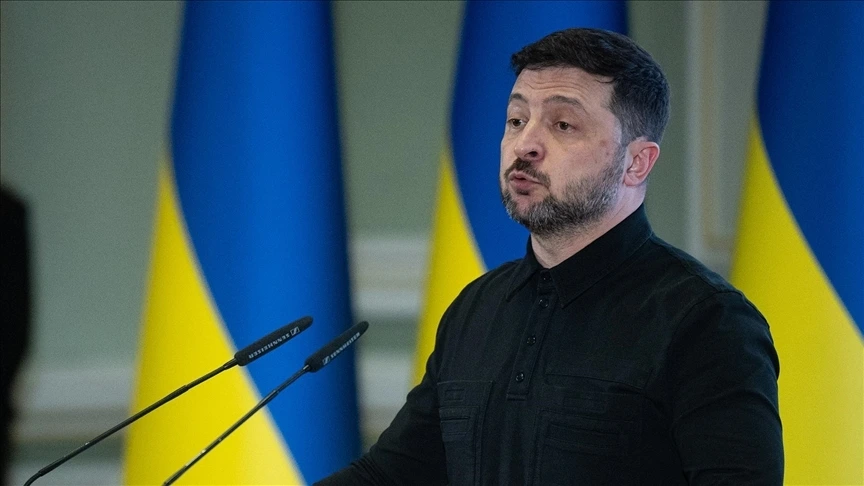 Ukrayna Devlet Başkanı Zelenskiy, Rusya’nın yılbaşı gecesi 200’den fazla İHA