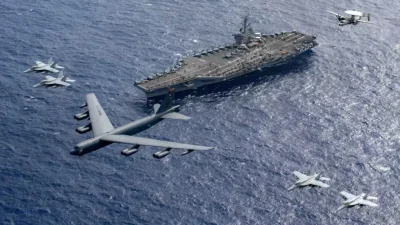 New York Times’a göre ABD, Karayipler’deki USS Gerald R. Ford