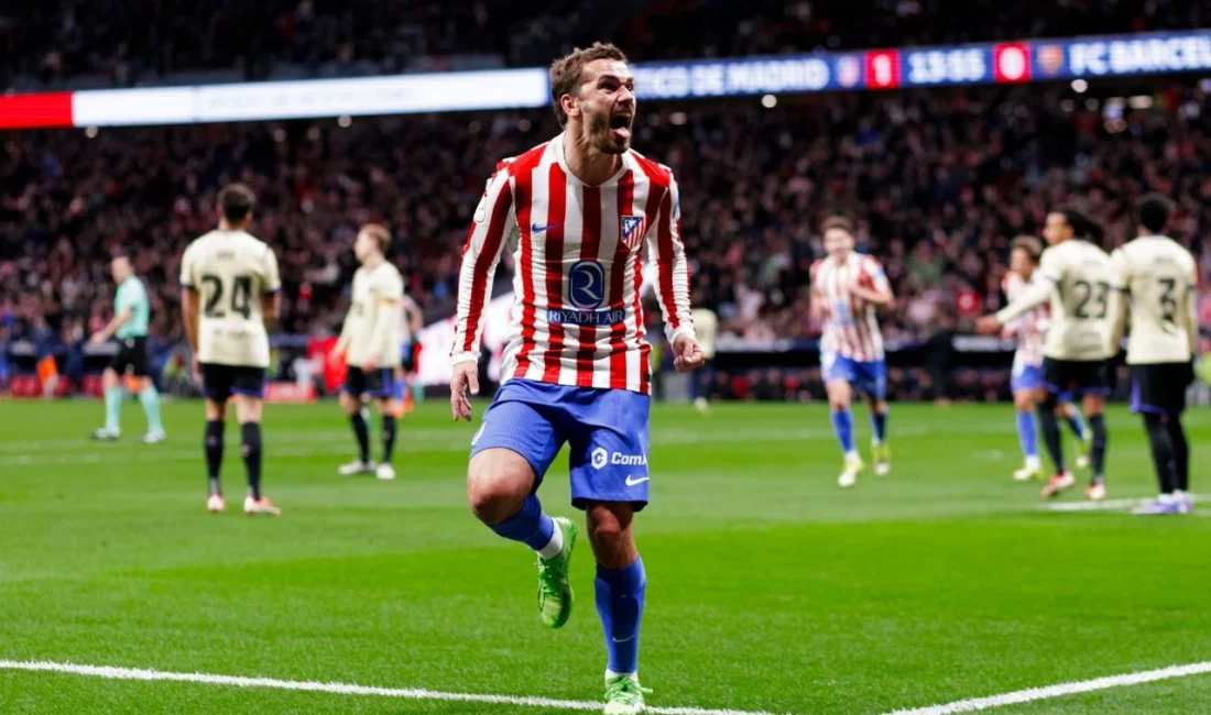 Atletico Madrid, Kral Kupası yarı final ilk maçında Barcelona’yı 4-0