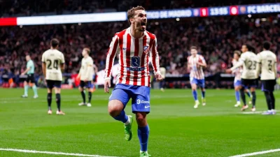 Atletico Madrid, Kral Kupası yarı final ilk maçında Barcelona’yı 4-0