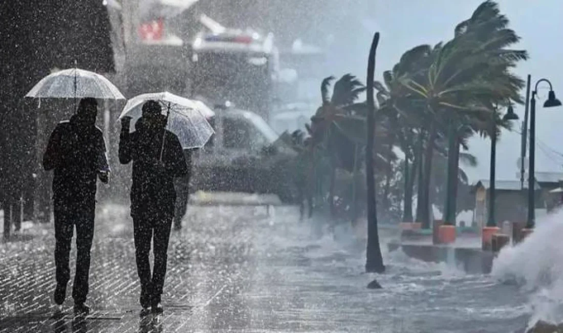 Meteoroloji’den Sağanak ve Fırtına Alarmı Meteoroloji Genel Müdürlüğü, yurt genelinde sağanak ve kar yağışı; Marmara