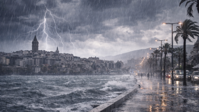 Meteoroloji, 54 ili kapsayan kuvvetli yağış ve fırtına uyarısı yaptı.