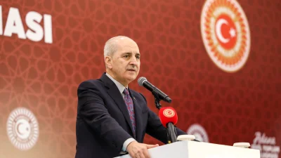 TBMM Başkanı Numan Kurtulmuş, süreç komisyonu raporunun ardından Meclis’te yasal