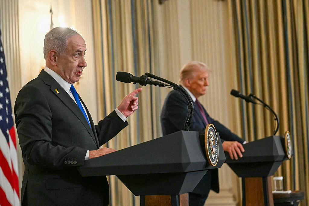 İsrail Başbakanı Binyamin Netanyahu’nun, ABD Başkanı Donald Trump’la görüşmek için