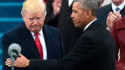 Donald Trump’ın sosyal medyada paylaştığı ve Obama çiftini aşağılayıcı şekilde