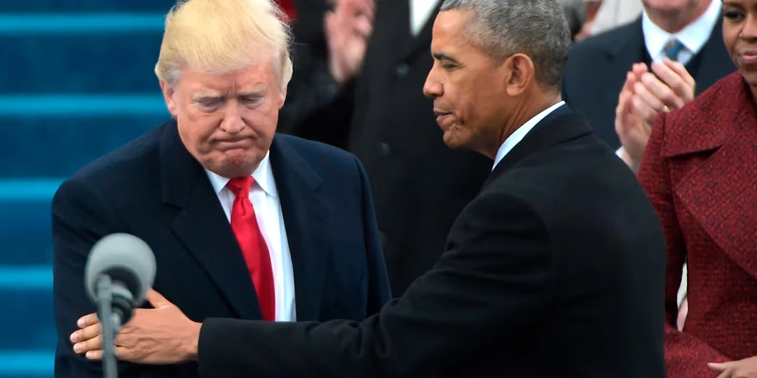 Donald Trump’ın sosyal medyada paylaştığı ve Obama çiftini aşağılayıcı şekilde